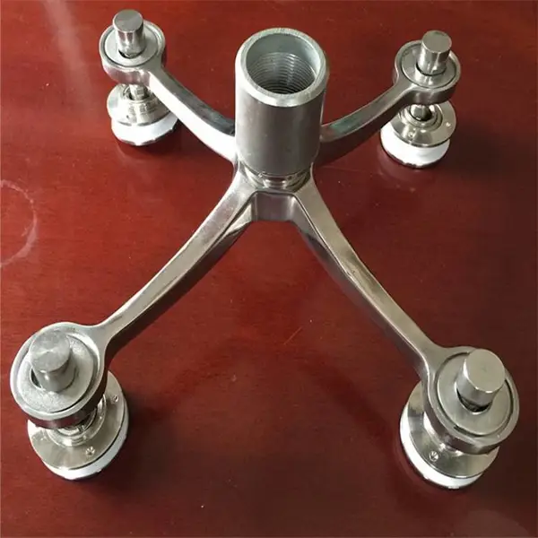 耀恒 玻璃幕墙雨棚不锈钢K型爪 220型驳接爪 提供安装方法