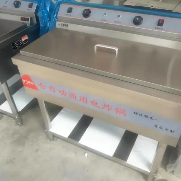 地摊经济油炸炉,煤气油水分离油炸炉、小吃车油炸炉性能品质过硬