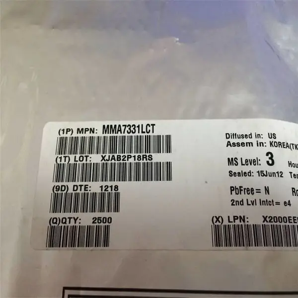MMA7331LCT������ ���ٶȴ����� FREESCALE��˼����ԭװ***