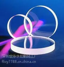 深圳龙岗区玻璃水切割加工 异形玻璃水刀切割 来图定制