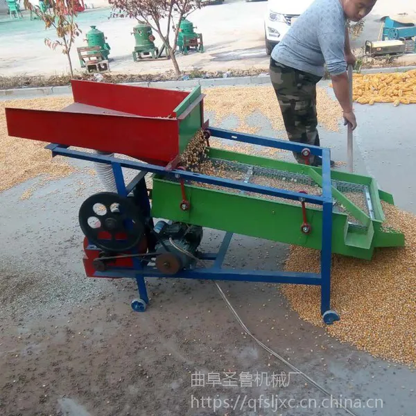 多功能粮食除杂筛选机 家用型小麦振动筛