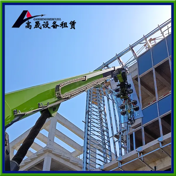 威海市文登市直臂车出租3吨蜘蛛吊出租就近派车