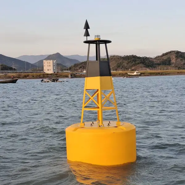 进出港助航定位浮鼓 海域航线边界警戒水上标记浮筒