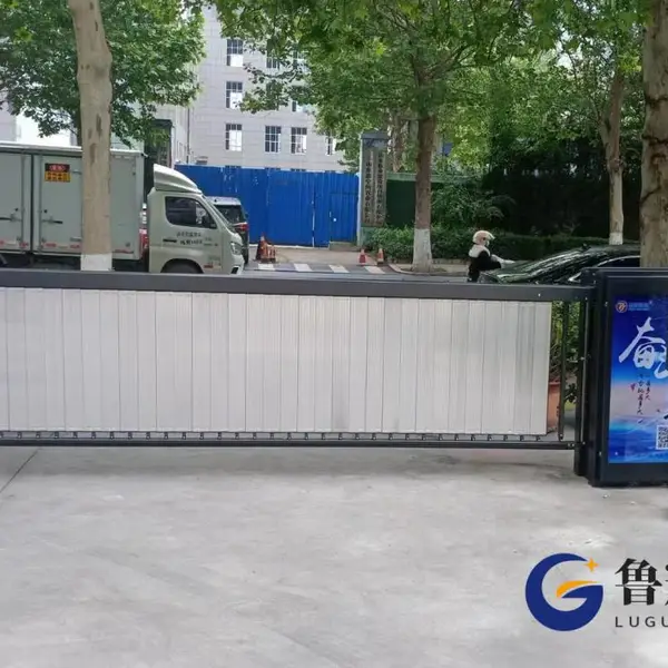 宁国市门禁升降杆物业挡车器栅栏道闸安装工地自动门伸缩门-厂家在线