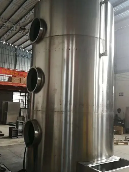 喷漆厂净化废气 广州海蓝喷淋填料塔原理BJT-800
