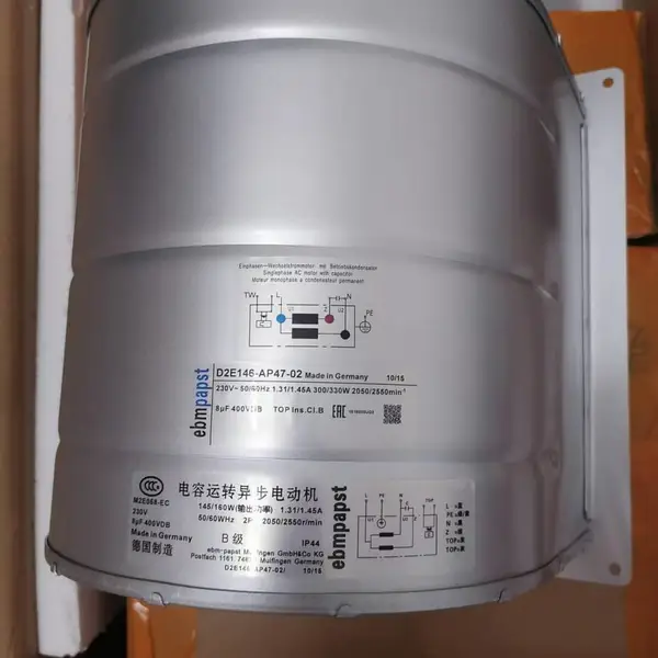 ȫ��ԭװ�¹�ebmpapst����D2E146-AP47-C3��Ƶ��ɢ�ȷ���