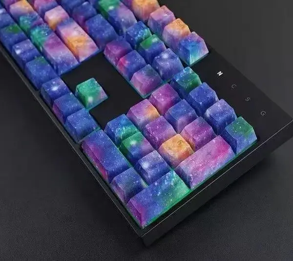 星空电脑键盘水转印东莞水转印加工厂水转印五金水转印塑胶水转印加工移印丝印喷油加工