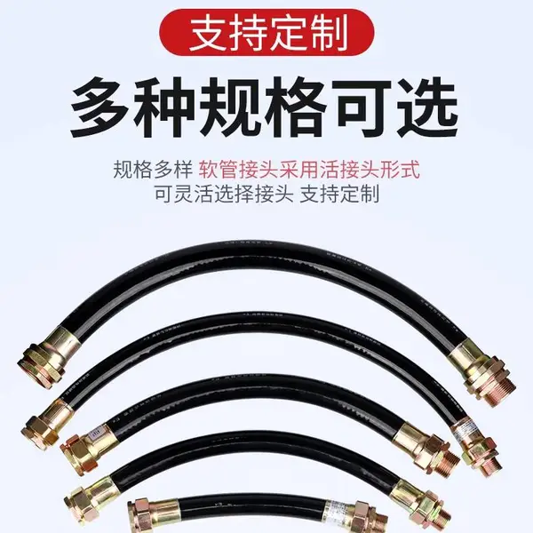 BNG防爆挠性连接管穿线绕线管软管接线钢丝编织金属DN20/25