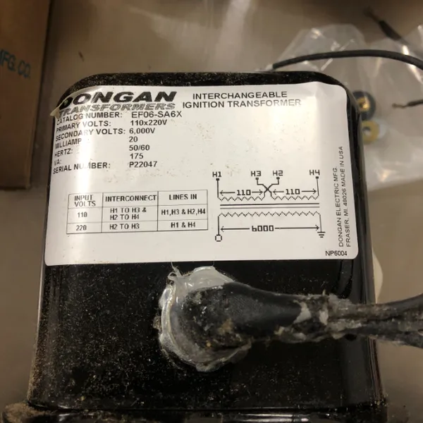 优势供应 DONGAN 点火变压器 EF06-SA6X