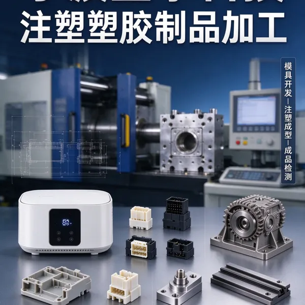 电器塑胶外壳注塑加工