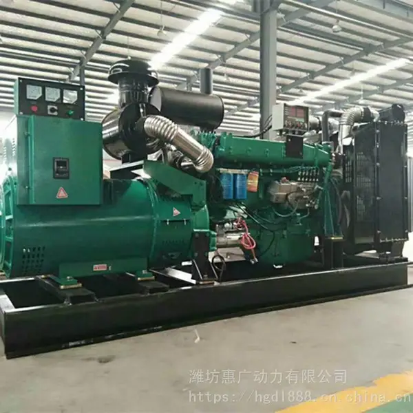 潍柴300KW自启动柴油发电机组 颚式破碎机专用燃油发电机