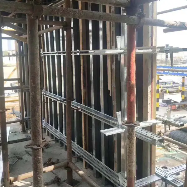钢背楞_新型剪力墙_剪力墙结构体系_钢背楞支撑体系