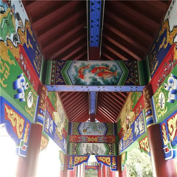 古建彩绘/古建油漆/古建筑彩画\彩绘油漆维修,油漆修缮