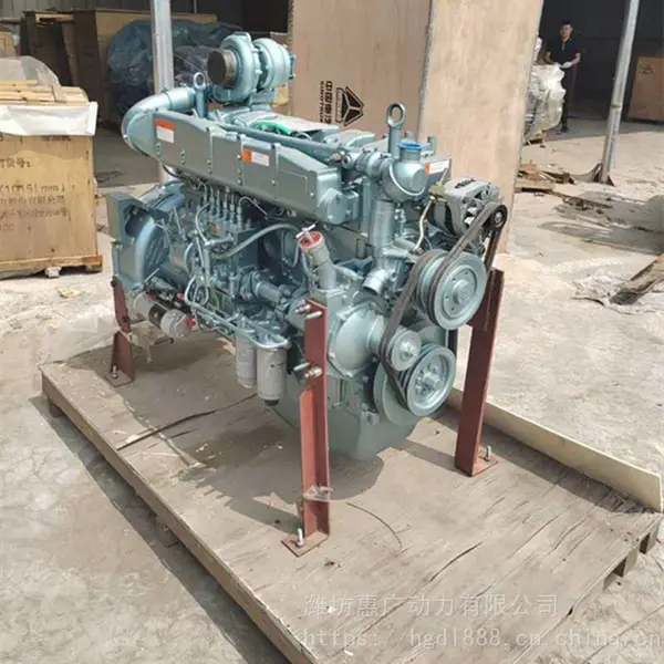 中国重汽WD615.95E柴油机 豪沃336自卸车用欧3发动机