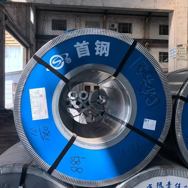 首钢镀锌板DX51D+Z钢厂直销价格优惠佛山镀锌板今日价钱螺旋风管专用白铁