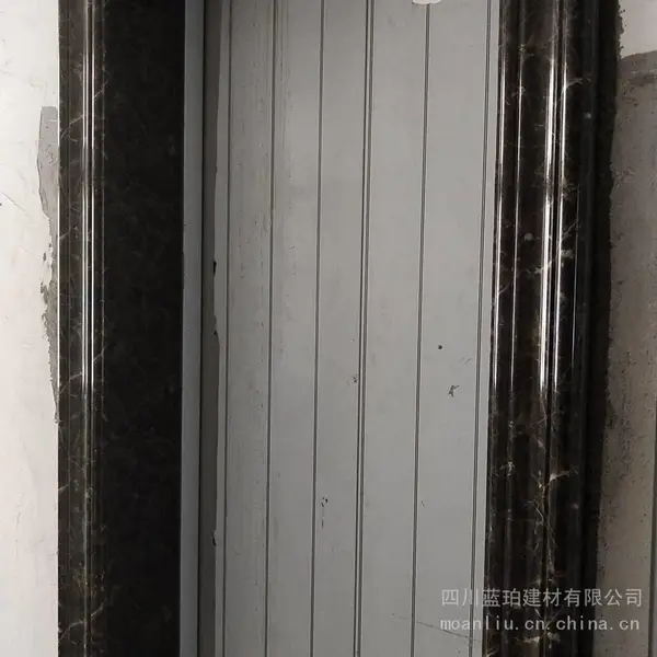装饰用仿大理石花纹 工程石塑线条电梯门套 防虫蛀结构稳定