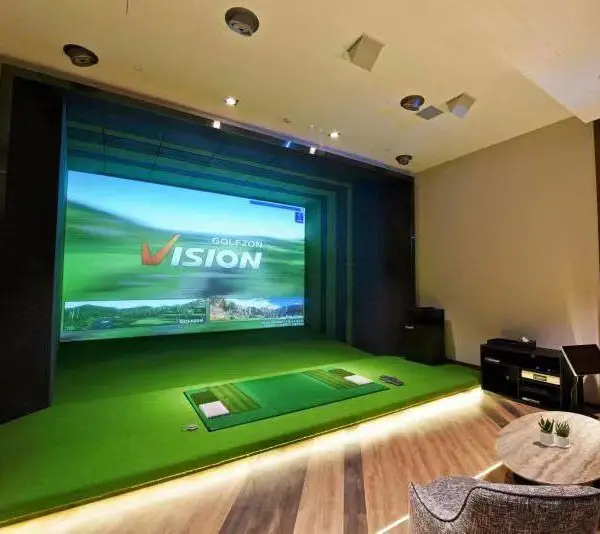 2023全新开发高尔夫模拟器 室内进口 t-up golf全国上门安装 HGparon