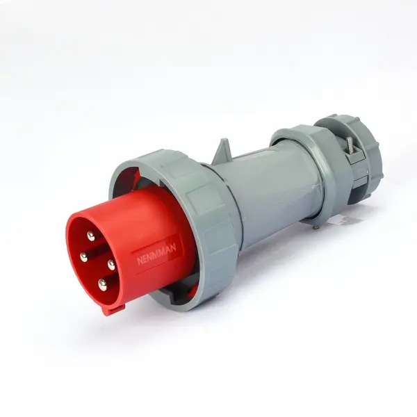 NENMMAN上曼TYP-1231防水工业插头4P 63A IP44全新正品