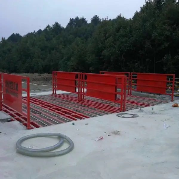 南充自动冲洗池-工地自动冲水洗车机-洗车平台