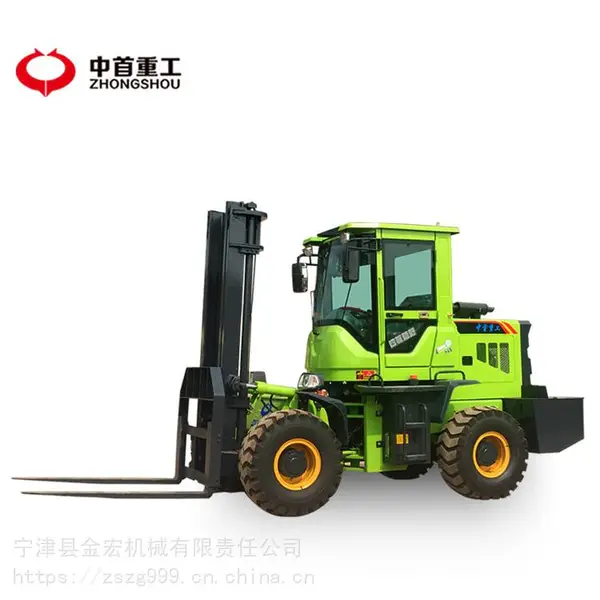 2021升级款四驱叉车 加宽轮胎越野叉车 六吨/五吨叉车租赁 ZYJ内江