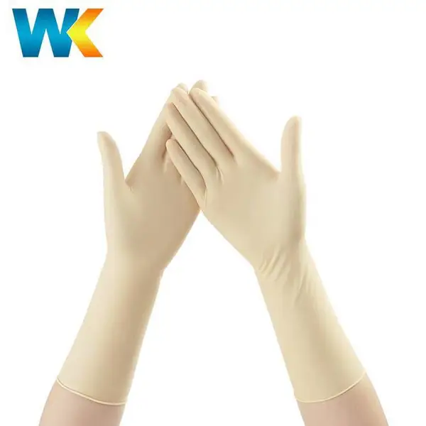 ***一次性无尘车间乳胶手套乳胶工业橡胶手套 一次性手套