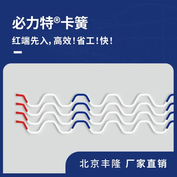 必力特卡簧 B5B白卡簧 B6卡簧 大棚卡膜簧 北京丰隆厂家直销