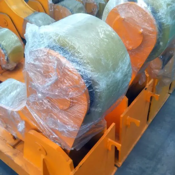 20吨焊接辅机 自调式滚轮架带无线遥控器 威力达全自动焊接转台