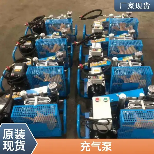 华宇重工 充气泵 高压空气呼吸器填充泵 大功率固定式