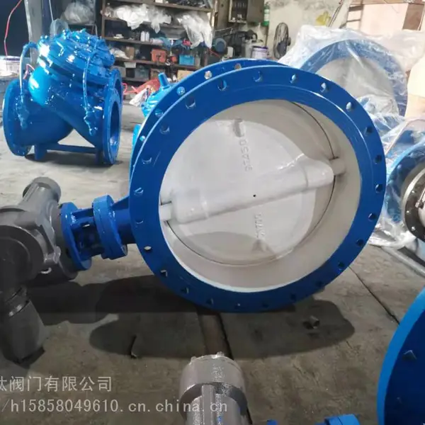 偏心软密封涡轮法兰蝶阀阀门D342X-10Q球墨铸铁阀体 偏心软密封涡轮法兰