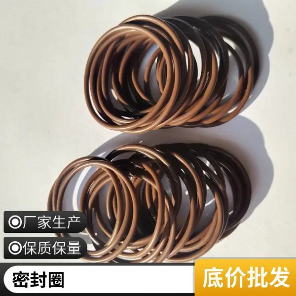 FEP/PFA包覆胶O型圈 管道PUR热熔胶机压盘机械 包覆O型密封圈 净室用