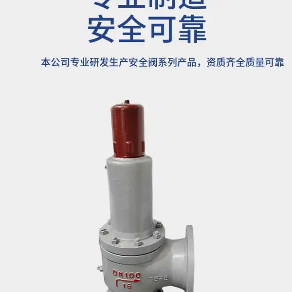 南高阀门生产 不锈钢铸钢材质 弹簧全启式泄压阀 A42F-16C 法兰安全阀