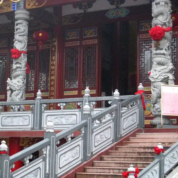 青石栏杆 桥梁石护栏厂家直销 河道石雕护栏 雕刻精美 现货速发