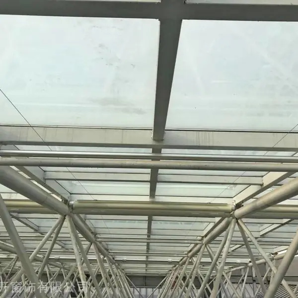 专业大型采光顶棚遮阳 阳光遮阳帘 阳光大棚防晒 电动天棚帘施工方案 博开智能窗帘
