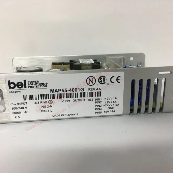 Bel POWER开关电源MAP55-4001G 55W 4路输出