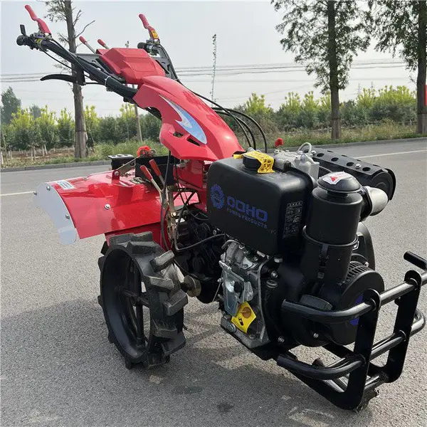 自走式小型旋耕机 农园除草微耕机 大马力柴油犁地机