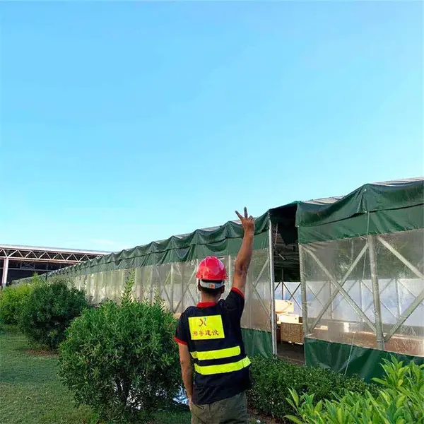 场地推拉蓬 中山小榄xyxl-01户外防晒防雨悬空伸缩雨棚