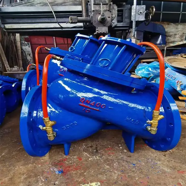 F745X-16C DN80 铸钢水力控制阀 武汉市阀门 隔膜式