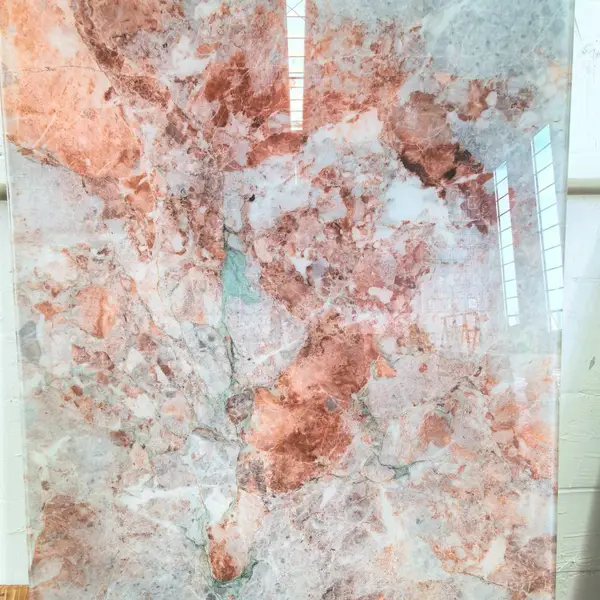 奢石玻璃仿大理石玻璃仿石英石台面玻璃可耐高温可钢化可用于桌面