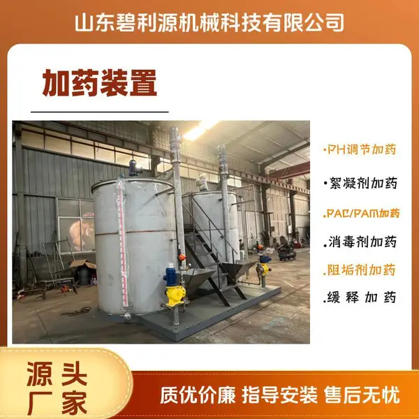 304 不锈钢全自动加药装置 撬装一体化 PACPAM 酸碱投加设备