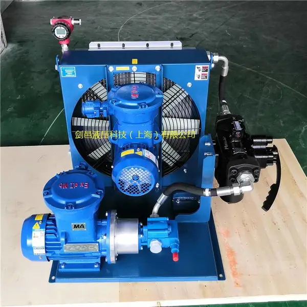 上海剑邑牌ELZX-6型矿用液力偶合器油风冷却器_煤矿机械液压油散热器换热器