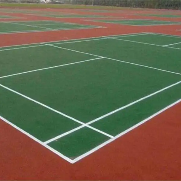 减震垫球场材料 混合型塑胶跑道 复合型混合型
