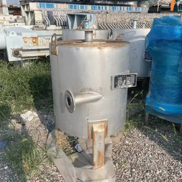 高泰机械回收二手化工设备列管冷凝器不锈钢螺旋板冷却器