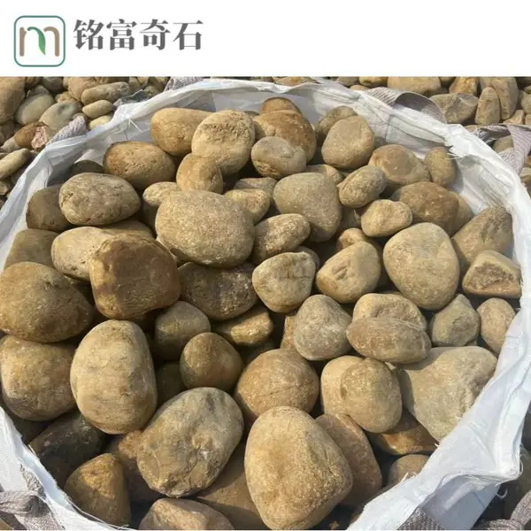 抛光鹅卵石空间装饰,龙 门县绿化环境材料,散装鹅卵石多 少一吨?