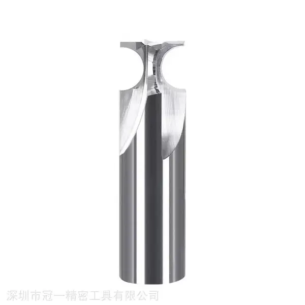 定做钨钢圆弧边框刀 外观刀 内R成型铣刀 手机中框刀具 PCD双刃圆弧刀