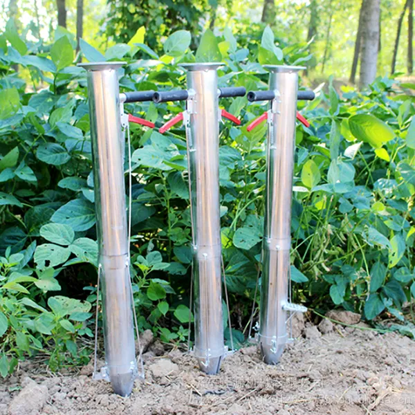 辽宁辣椒栽苗器 多功能移栽器 不锈钢栽苗器