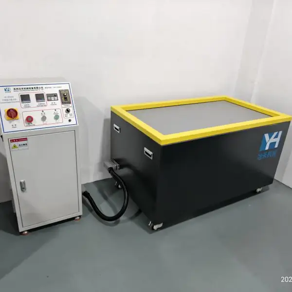 YH?CP8808 磁力抛光机 全自动精密五金去毛刺研磨机 源头厂家直售