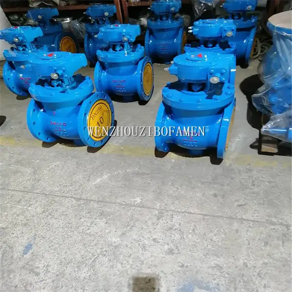 DN500 双向压全通径上装式偏心半球阀 DYQ340H-25C DYQ340Y-25C