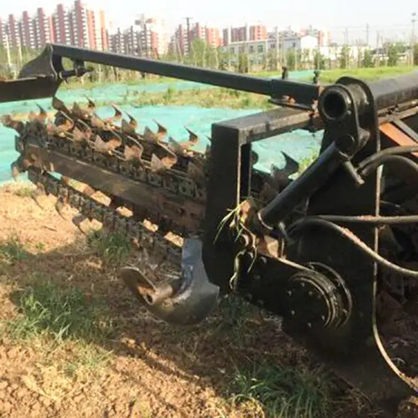 济宁华源链条式开沟机 可调节宽度的开沟机 沥青路面开沟机