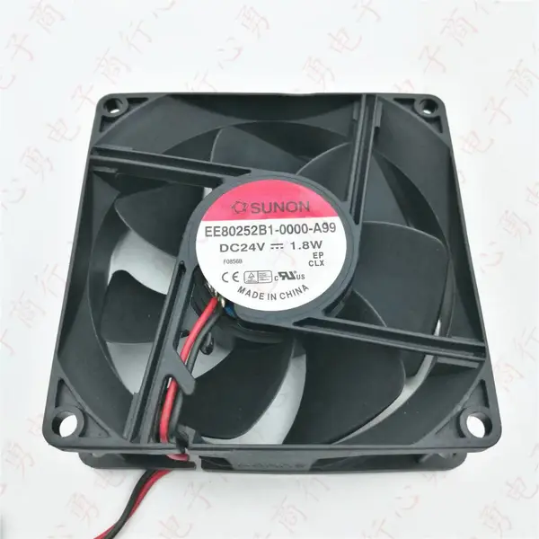 SUNON����80*80*25mm GE80252B1-000C-AE9 ̨�彨׼�߷�ѹ�����