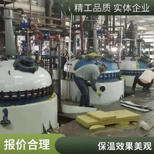 储罐设备保温做工优良 岩棉铁皮保温施工包工包料可拆卸做法